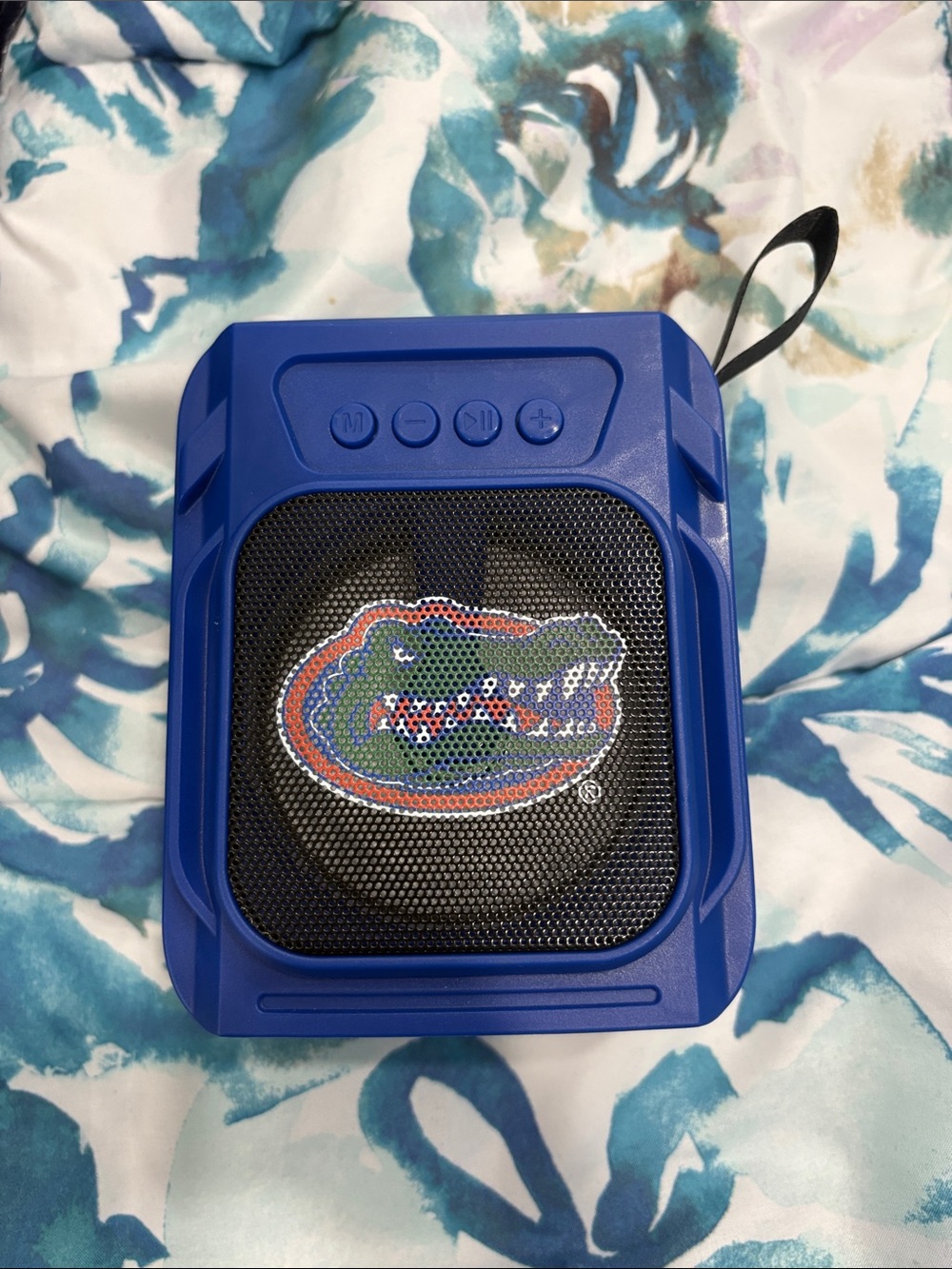 Florida Gators Blue Portable Bluetooth Speaker with Team Logo NCAA